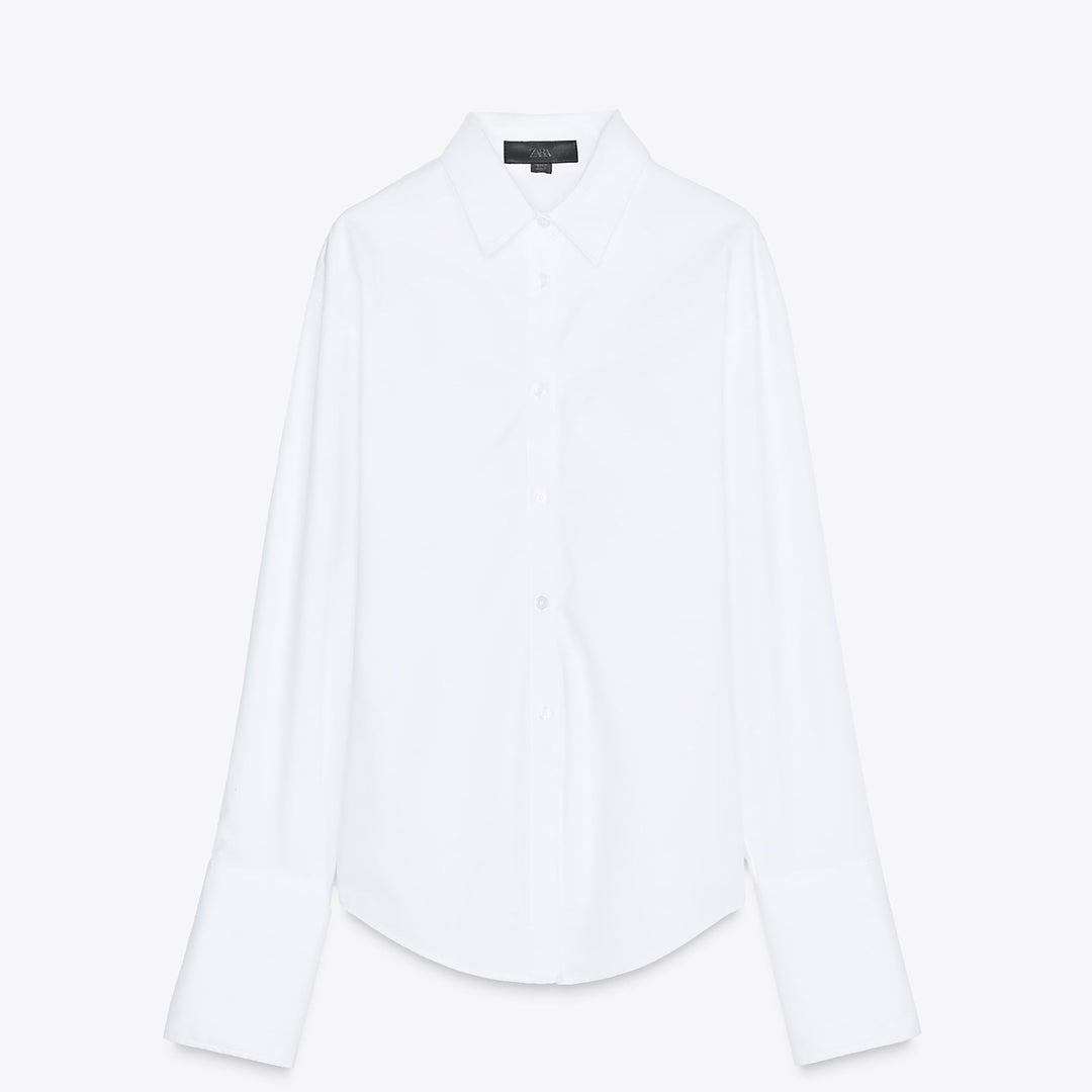 Moudda ZARA - Chemise Gabardine - Volume Dos & Détail Foulard - Tunisie 1