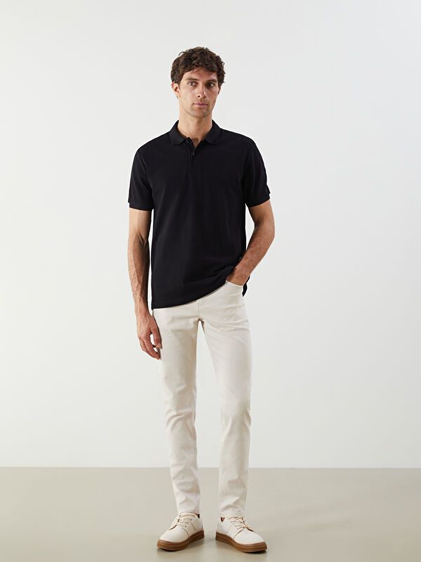 Moudda LC Waikiki - T-shirt polo basique à manches courtes pour Hommes - Tunisie 2