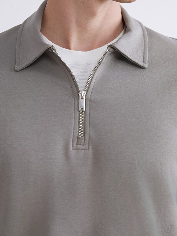 Moudda LC Waikiki - Sweatshirt en jersey couleur Vert terne pour hommes - Tunisie 3