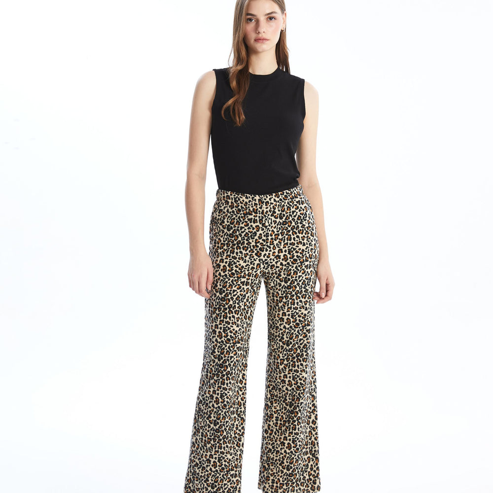 Moudda LC Waikiki - Tunique jersey manches courtes Femme Noir - Tunisie 2