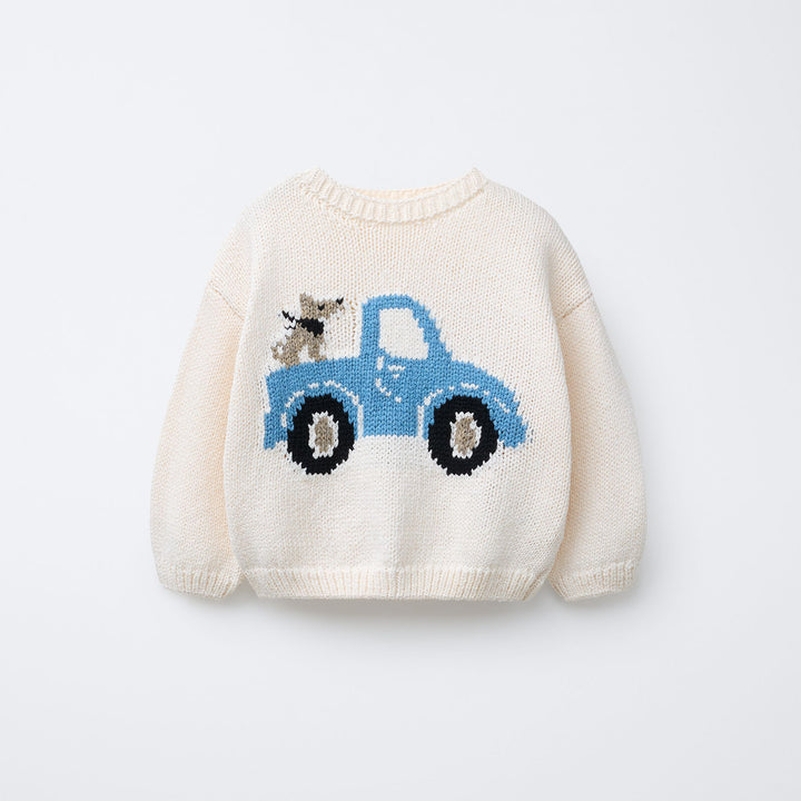 Moudda ZARA - Pull - Pick Up & Petit Chien (4T) - Tunisie 1
