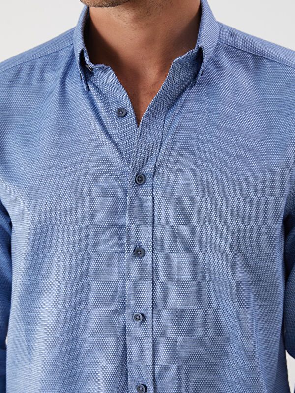 Moudda LC Waikiki - Chemise tissée à manches longues pour Hommes - Tunisie 3