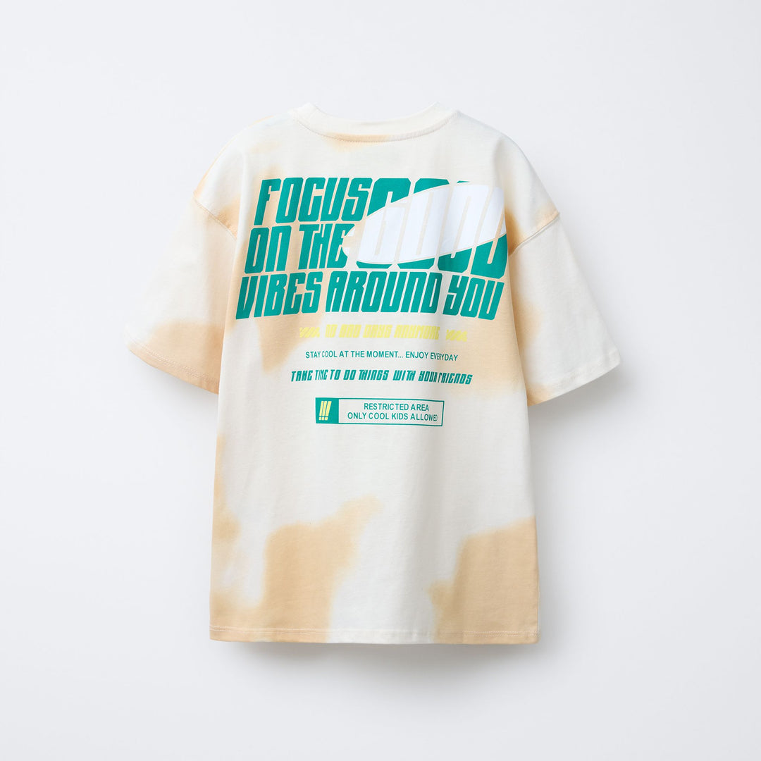 Moudda ZARA - T-Shirt - Imprimé Taches & Vert - Tunisie 2