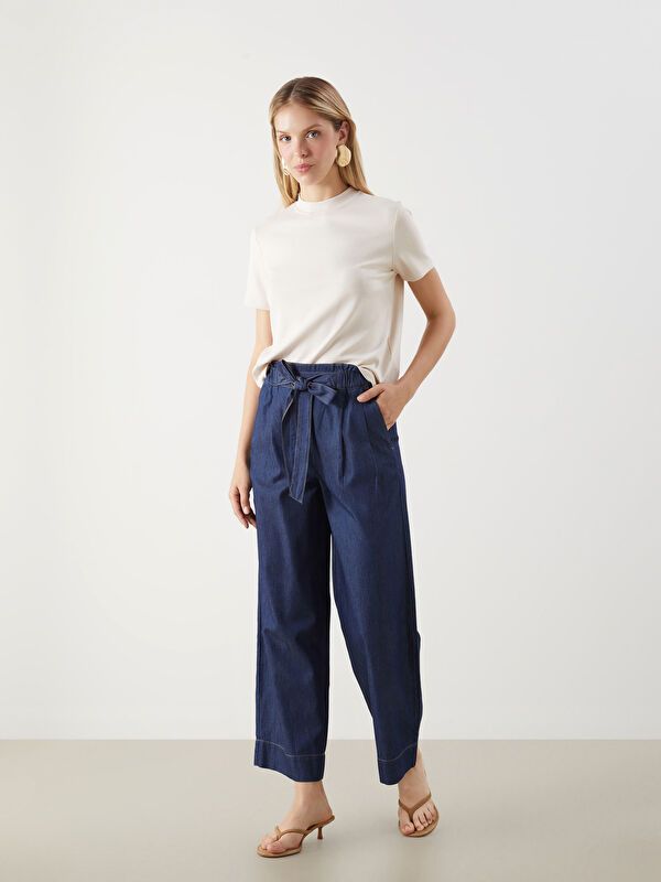 Moudda LC Waikiki - pantalon en jean tissé pour Femmes - Tunisie 1