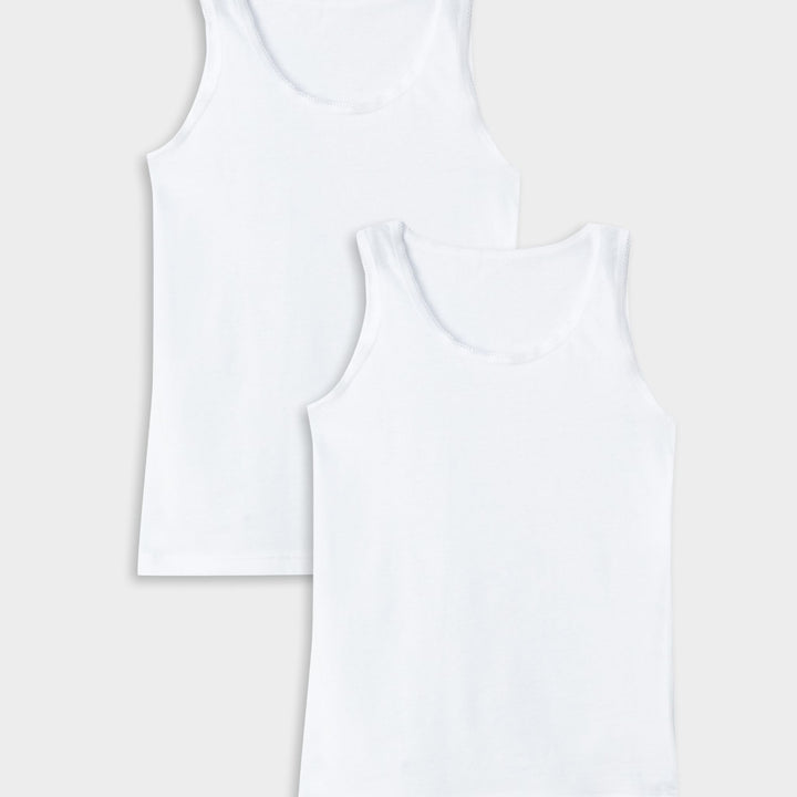 Moudda LC Waikiki - Débardeur en jersey Fille Buxe blanc - Tunisie 1