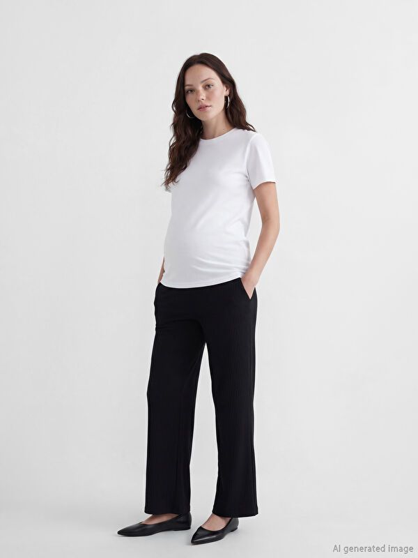 Moudda LC Waikiki - Pantalon maternité en jersey pour Femme - Tunisie 1