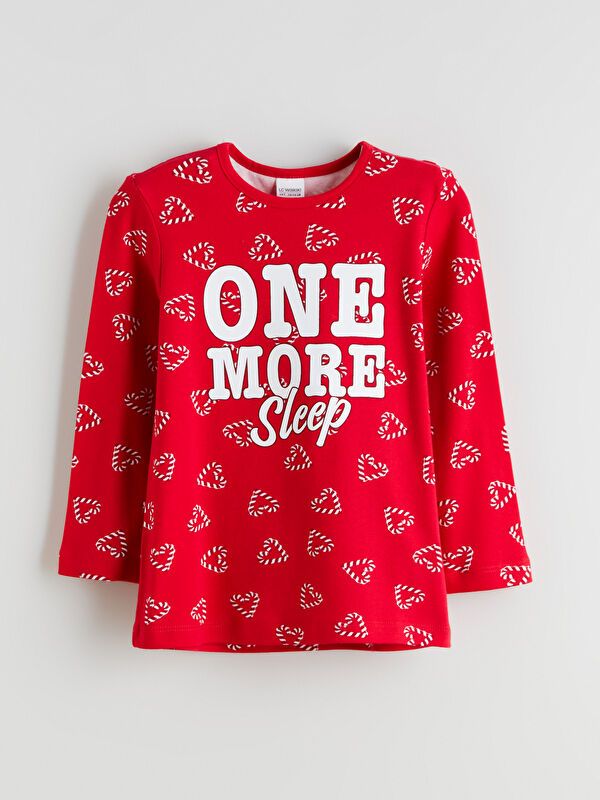 Moudda LC Waikiki - Sous-vêtement jersey pyjama manches longues milieu pour Filles - Tunisie 2