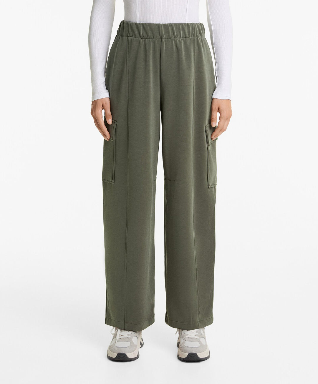 Moudda Oysho - Pantalon Long Barrel Utility - Modal Premium Chaud - Tunisie 1