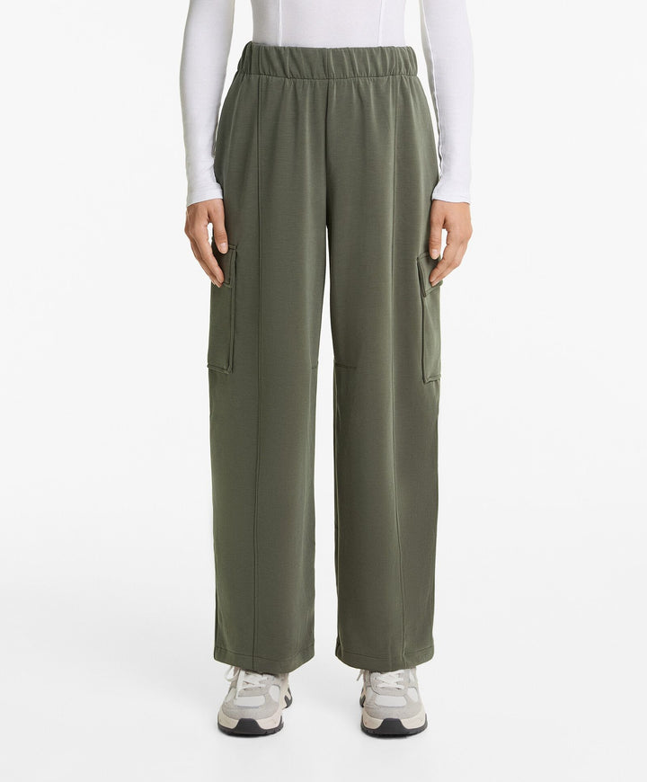 Moudda Oysho - Pantalon Long Barrel Utility - Modal Premium Chaud - Tunisie 1