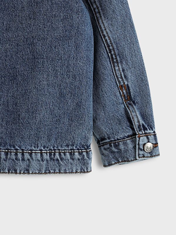 Moudda LC Waikiki - Manteau tissé en denim Garçon Rodéo mid indigo - Tunisie 3