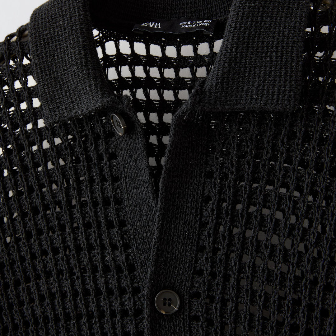 Moudda ZARA - Chemise crochet ajouré - Tunisie 3