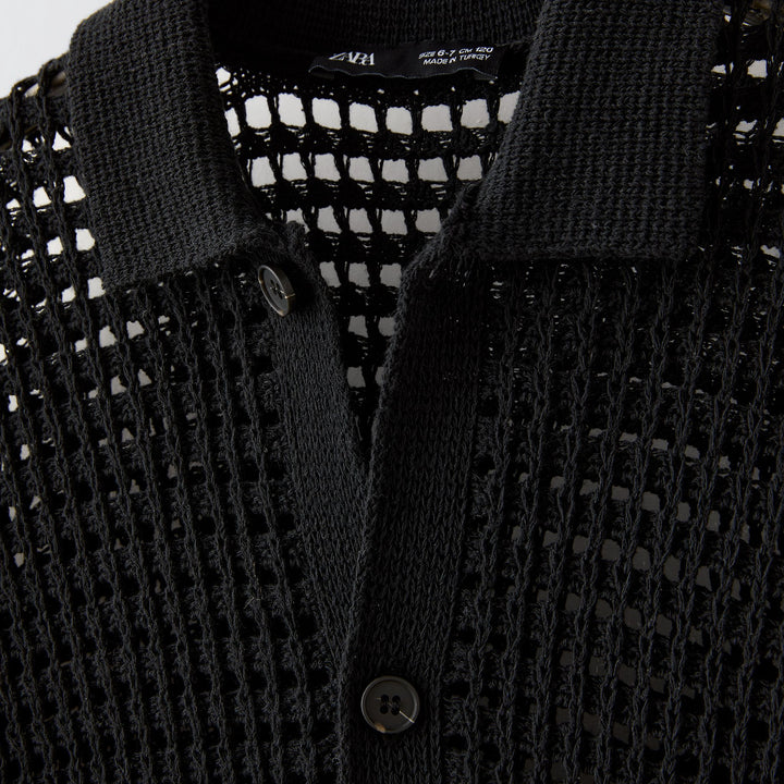 Moudda ZARA - Chemise crochet ajouré - Tunisie 3