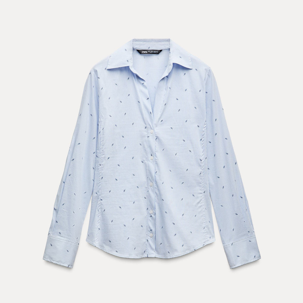 Moudda ZARA - Chemise en Popeline Imprimée - Tunisie 2