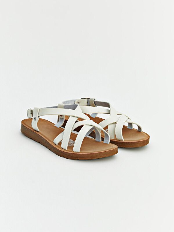 Moudda LC Waikiki - Sandales pour Femme couleur Blanc - Tunisie 1