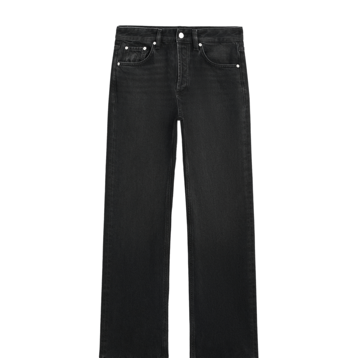 Moudda Massimo Dutti - Jean taille mi-haute jambe large longueur complète - recyclé - Tunisie 2