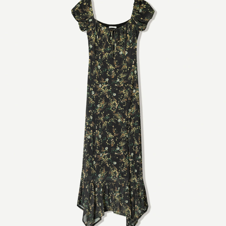 Moudda BERSHKA - Robe Midi - Manches Bouffantes & Tulle - Tunisie 1