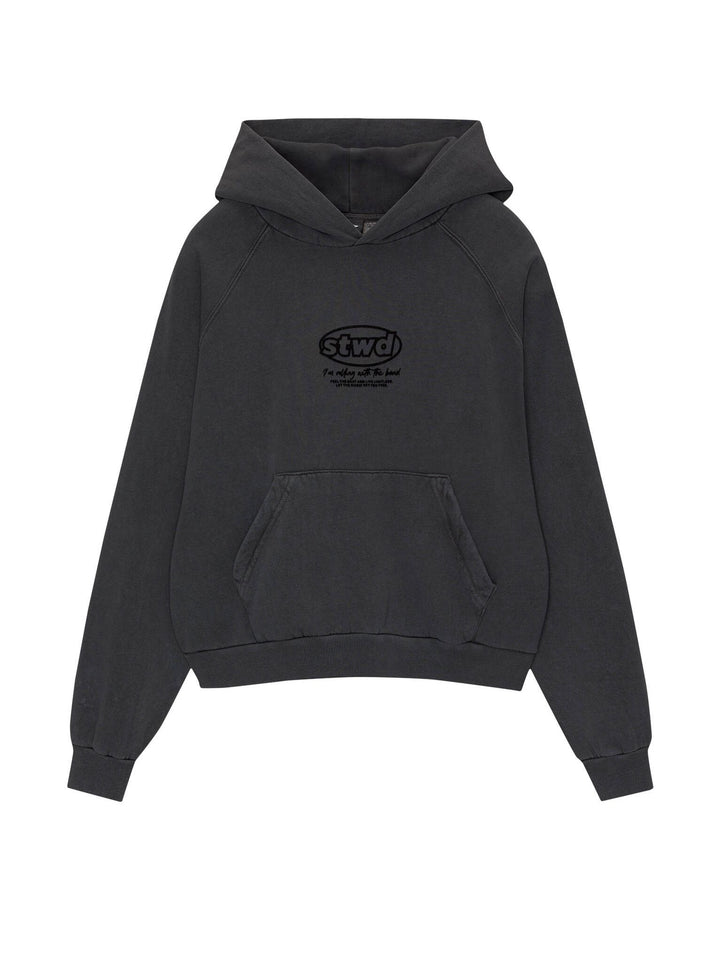 Moudda PULL & BEAR - Sweat Capuche Lavé - Flock Logo - Tunisie 1