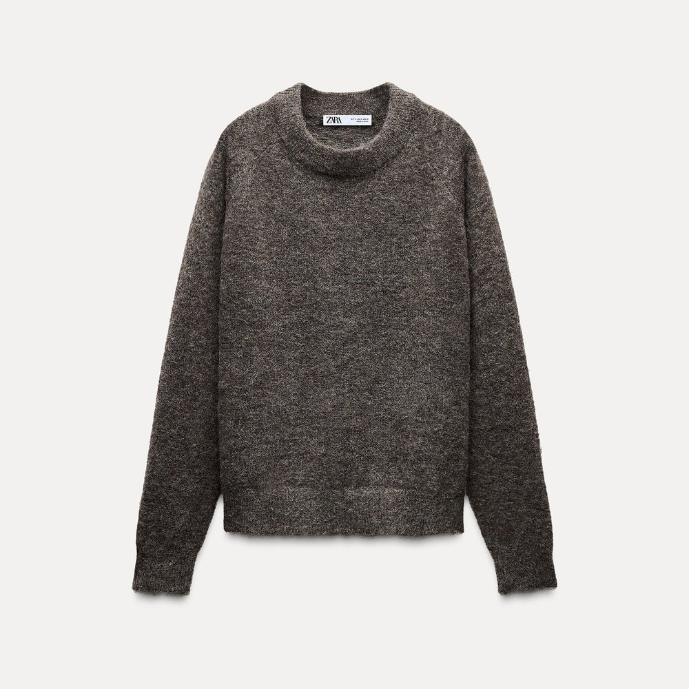 Moudda ZARA - Pull col droit alpaga Suri et laine - Tunisie 2