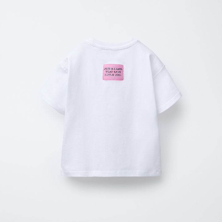 Moudda ZARA - T-Shirt Enfant - Imprimé Fleur & Cœur Street - Tunisie 2