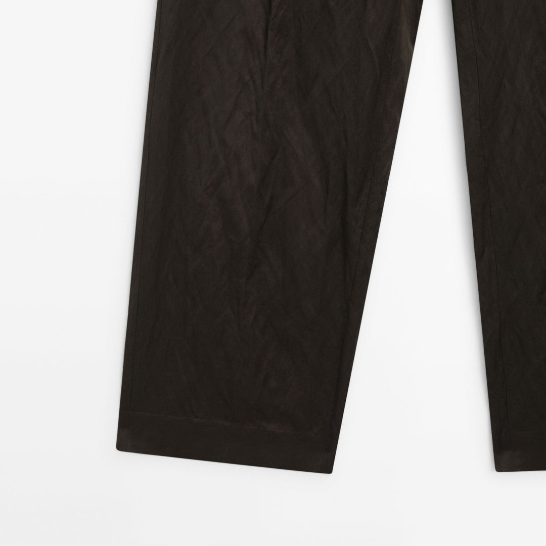 Moudda Massimo Dutti - Pantalon tonneau satiné froissé - Tunisie 6