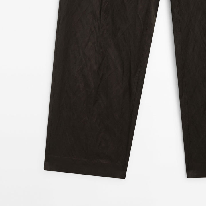 Moudda Massimo Dutti - Pantalon tonneau satiné froissé - Tunisie 6