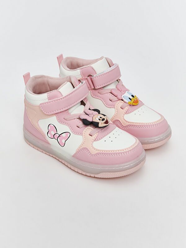 Moudda LC Waikiki - Chaussures décontractées montantes couleur Rose pour filles - Tunisie 1