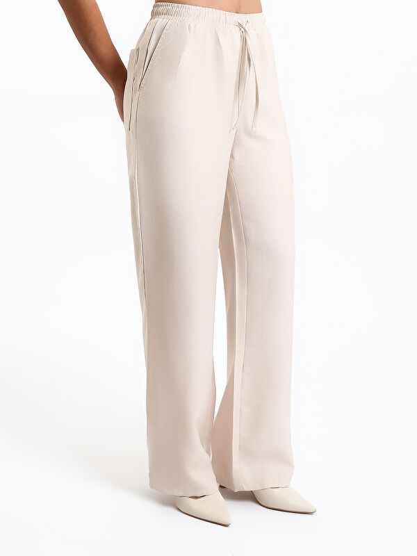 Moudda LC Waikiki - pantalon tissé minces pour Femmes - Tunisie 4