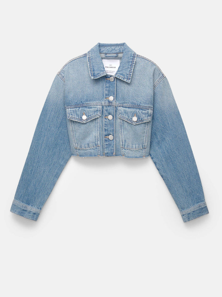 Moudda PULL & BEAR - Veste Crop - Sans Ceinture - Tunisie 3