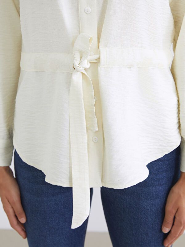 Moudda LC Waikiki - Chemise tissée à manches longues pour Femmes - Tunisie 3