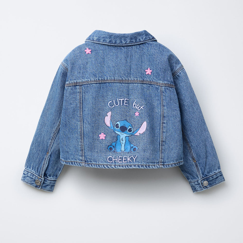 Moudda ZARA - Veste Denim Enfant - Licence Lilo & Stitch - Tunisie 2