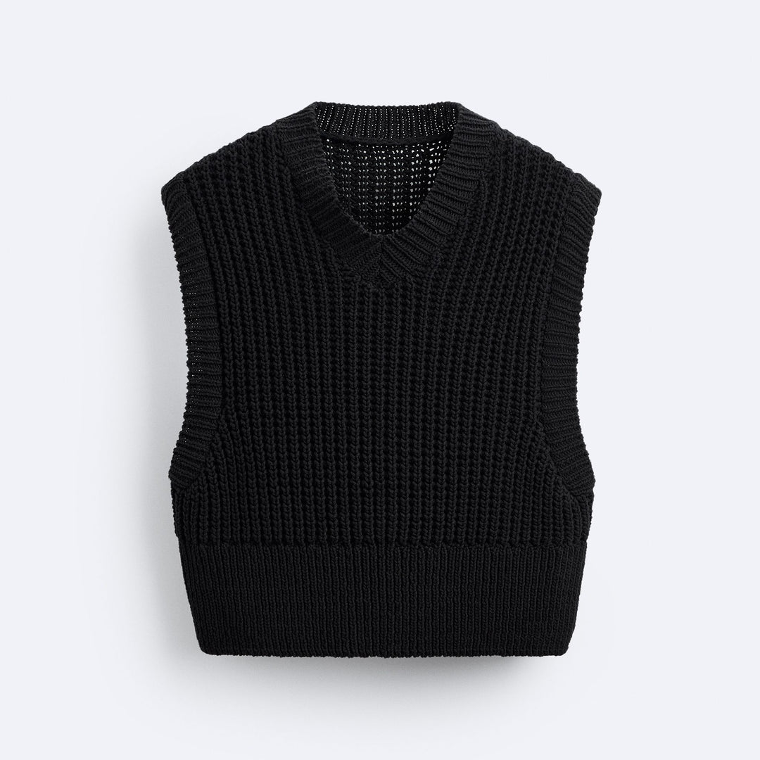 Moudda ZARA - Knitted Vest - Tunisie 4