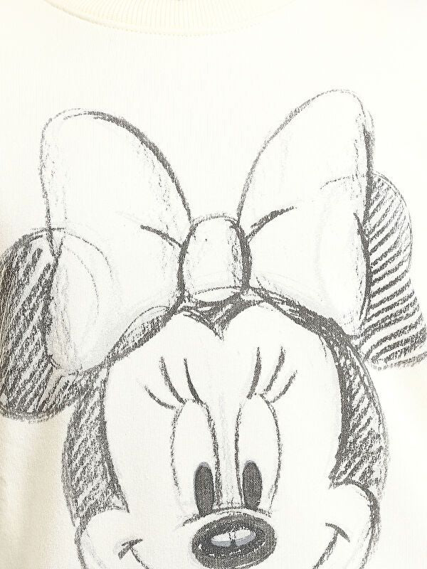 Moudda LC Waikiki - Sweatshirt en jersey - Sous licence couleur Écru pour femmes - Tunisie 3