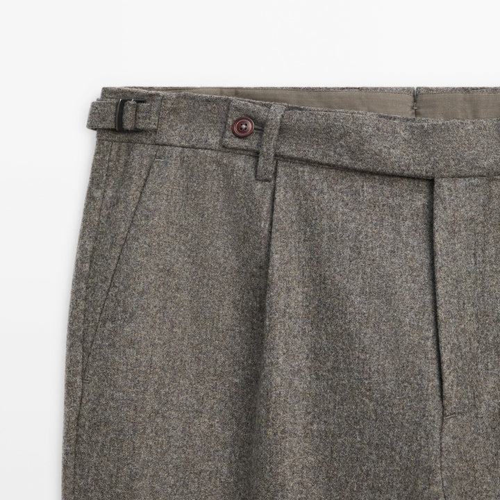 Moudda Massimo Dutti - Pantalon flanelle laine - Tunisie 4