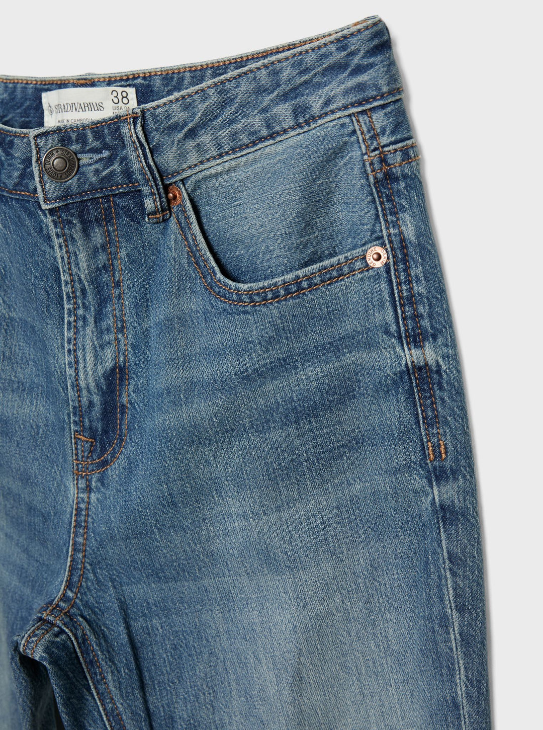 Moudda STRADIVARIUS - Jean D98 Straight Fit - Tunisie 3