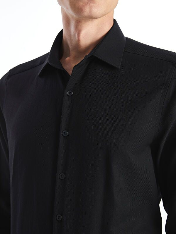 Moudda LC Waikiki - Chemise tissée à manches longues pour Hommes - Tunisie 3