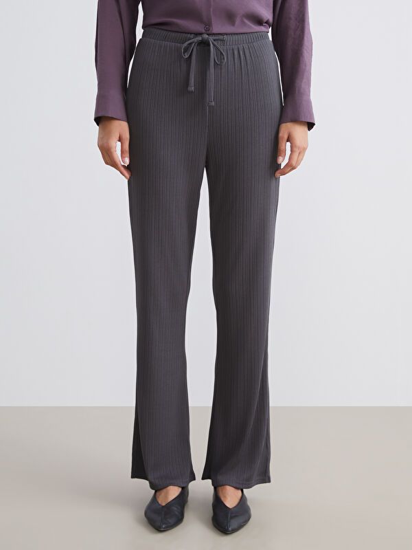 Moudda LC Waikiki - Pantalon tissé fin Femme Brun - Tunisie 2