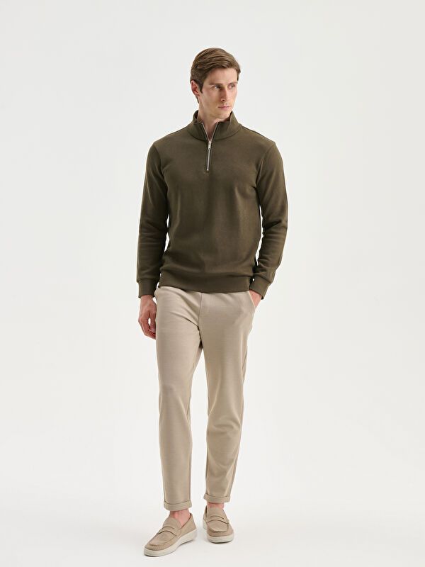 Moudda LC Waikiki - Sweatshirt en jersey Homme Kaki - Tunisie 2