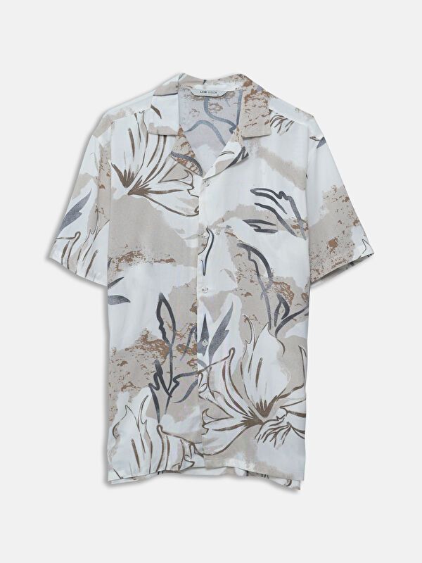 Moudda LC Waikiki - Chemise imprimée manches courtes en tissu tissé pour Homme - Tunisie 5