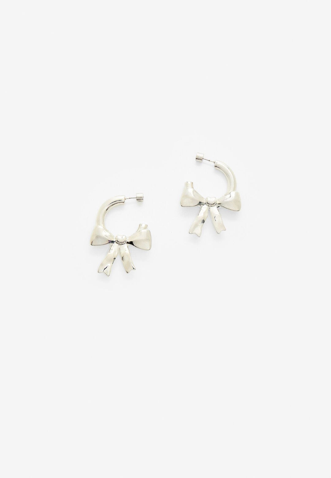 Moudda STRADIVARIUS - Boucle d'Oreille Anneau avec Nœud - Tunisie 4