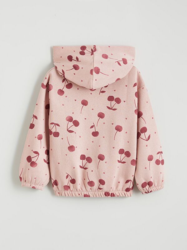 Moudda LC Waikiki - Cardigan en jersey couleur Rose poussiéreux clair pour filles - Tunisie 3