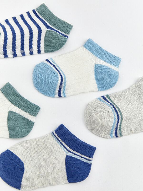 Moudda LC Waikiki - Chaussettes liner trainer (sport) pour Garçon couleur Écru - Tunisie 2
