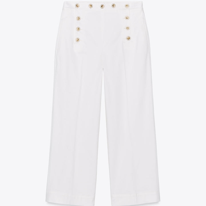 Moudda ZARA - Pantalon Coton Twill - Détail Boutons Devant - Tunisie 1