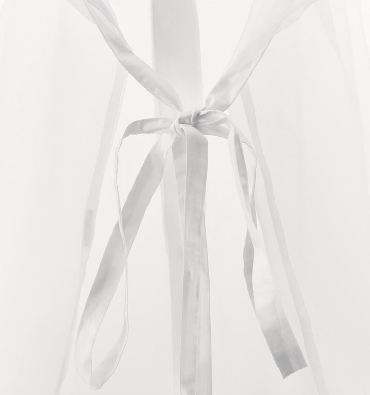 Moudda ZARA - Chemise oversized combinée organza/popeline détail tunnel - Tunisie 5