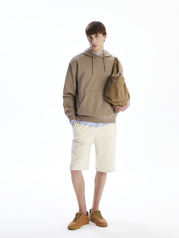 Moudda LC Waikiki - Sweatshirt en jersey Homme Brun clair - Tunisie 2