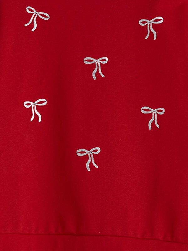 Moudda LC Waikiki - Sweatshirt en jersey Fille Rouge - Tunisie 2