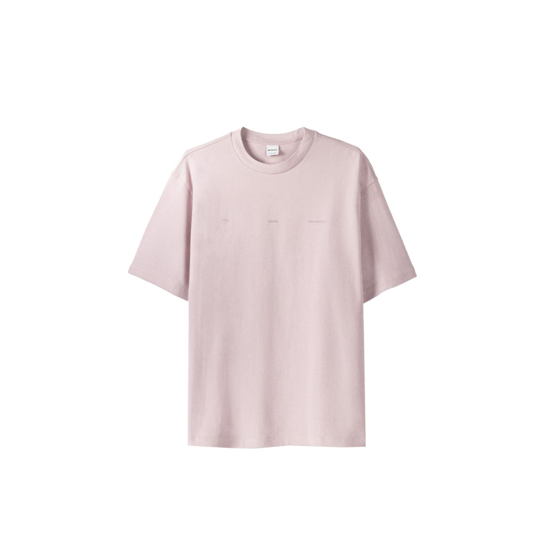 Moudda BERSHKA - T-shirt Boxy Manches Courtes Imprimé Coloré - Tunisie 1