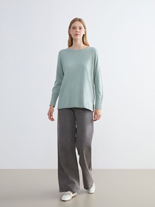 Moudda LC Waikiki - Cv tricot pullover mid pour Femmes - Tunisie 2