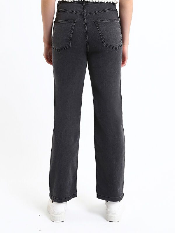 Moudda LC Waikiki - Pantalon jean tissé basique Femme Rodéo grey - Tunisie 5