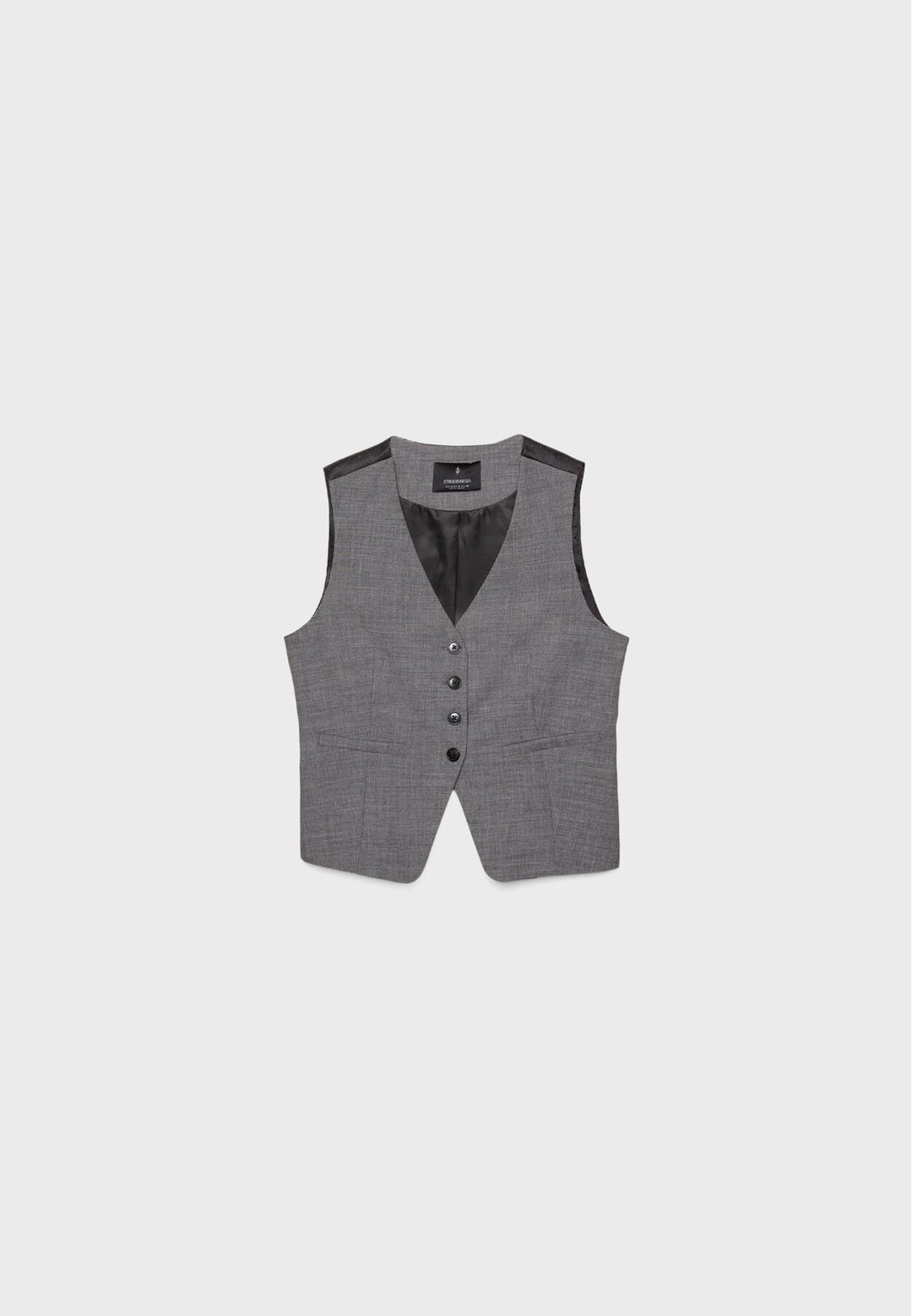 Moudda STRADIVARIUS - Gilet Court Gris - Tunisie 2