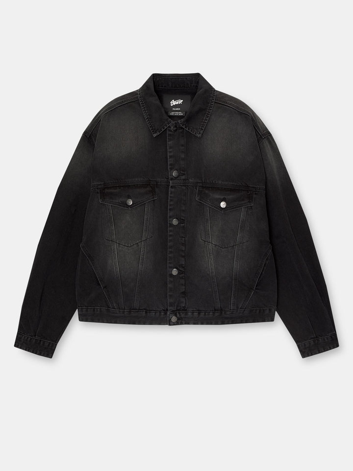 Moudda PULL & BEAR - Veste Vintage Boxy Trucker STWD - Tunisie 2